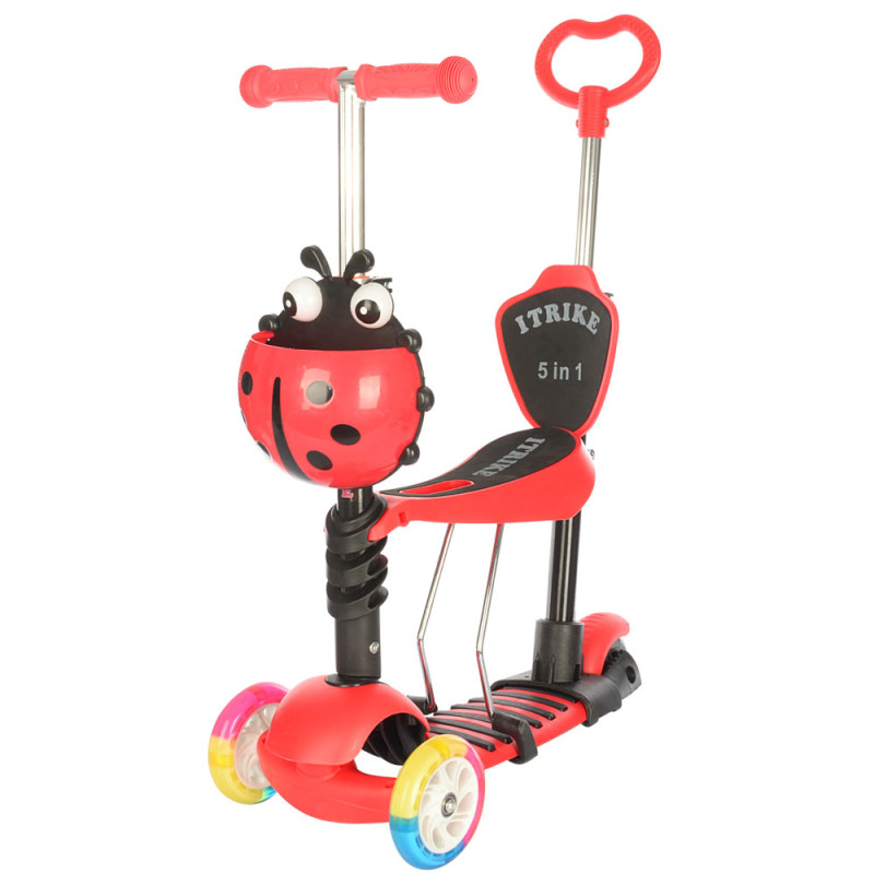 Самокат 5в1 iTrike Maxi JR 3-026-C (red) Самокат 5в1 iTrike Maxi JR 3-026-C (red)